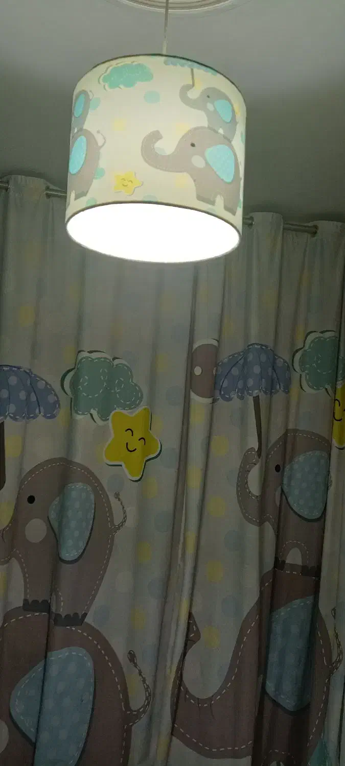 پرده و لوستر و باکس و پشه بند کودک|اسباب و اثاث بچه|تهران, جی|دیوار