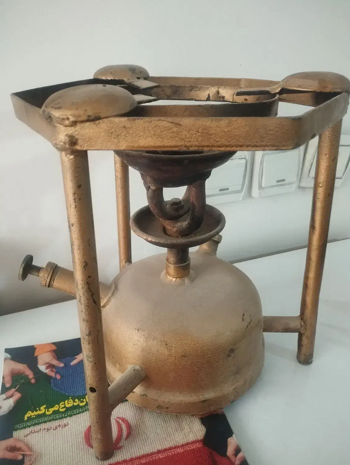 چراغ پریموس نفتی قدیمی|کلکسیون اشیاء عتیقه|سبزوار, صالح آباد|دیوار