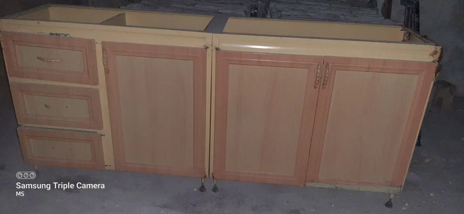 فروش 12 متر کابینت فلزی با سنگ|مصالح و تجهیزات ساختمان|داراب, |دیوار