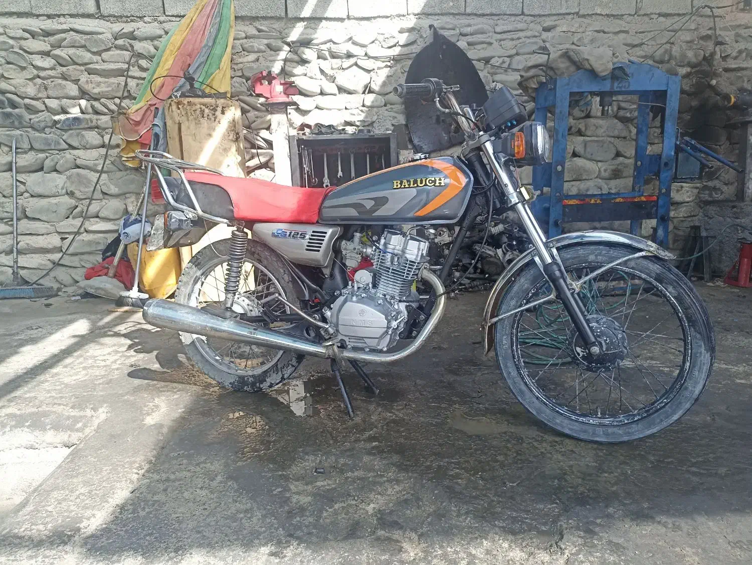 متور 125استارتی|موتورسیکلت|نیک شهر, |دیوار