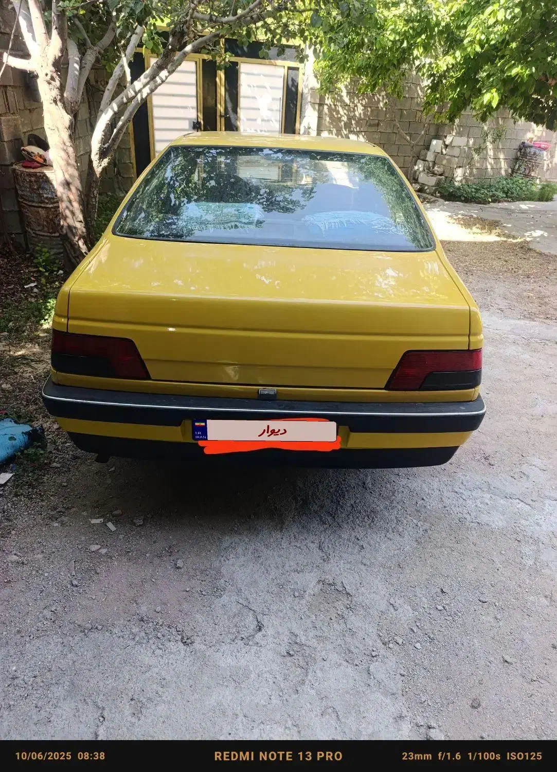 تاکسی بین شهری 405مدل89یگانه سوز 400 لیتر  بنزین|خودرو سواری و وانت|سپیدار, |دیوار