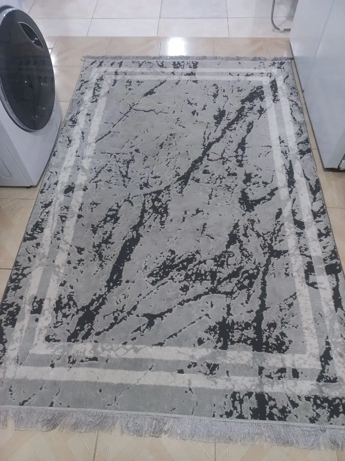 فرش ۴ متری|گلیم، جاجیم، گبه|کوهدشت, |دیوار