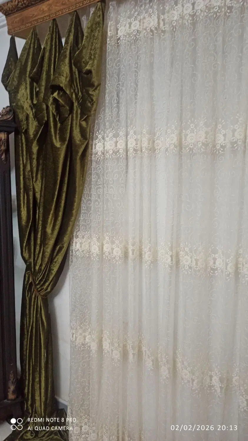 پرده هال و پذیرایی|پرده، رانر، رومیزی|تالش, هشتپر|دیوار