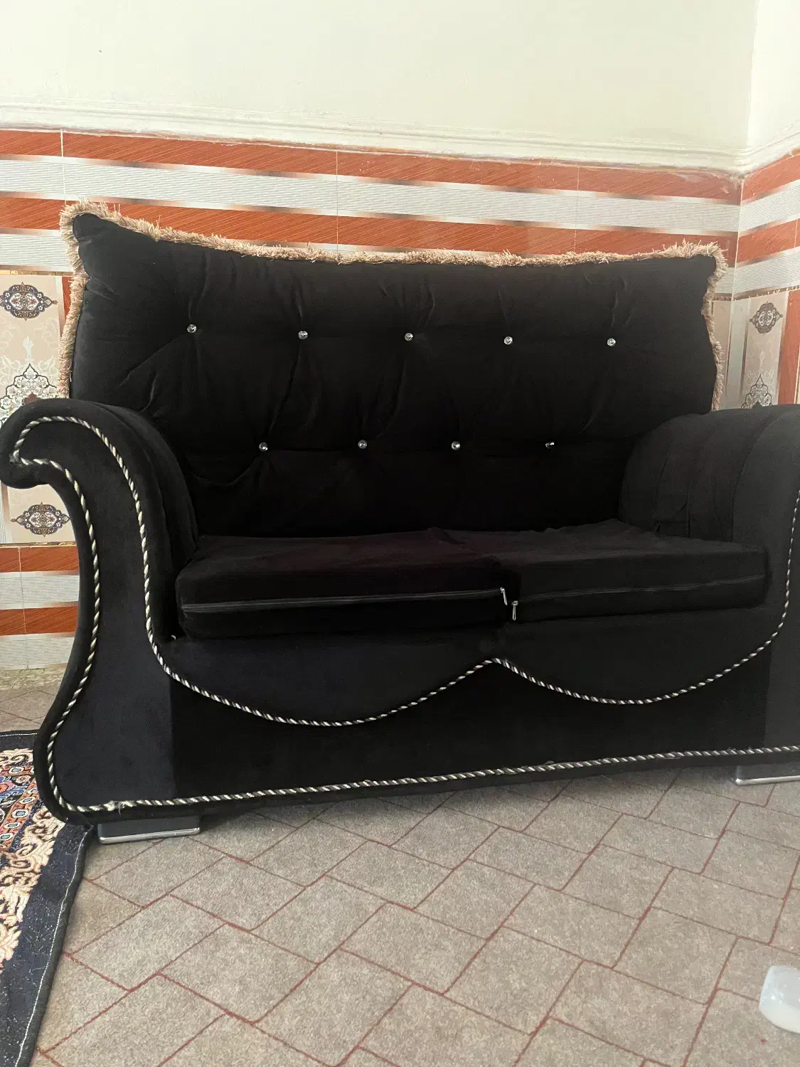 مبل زیبا و درحد نو۷نفره|مبلمان خانگی و میز عسلی|میناب, |دیوار