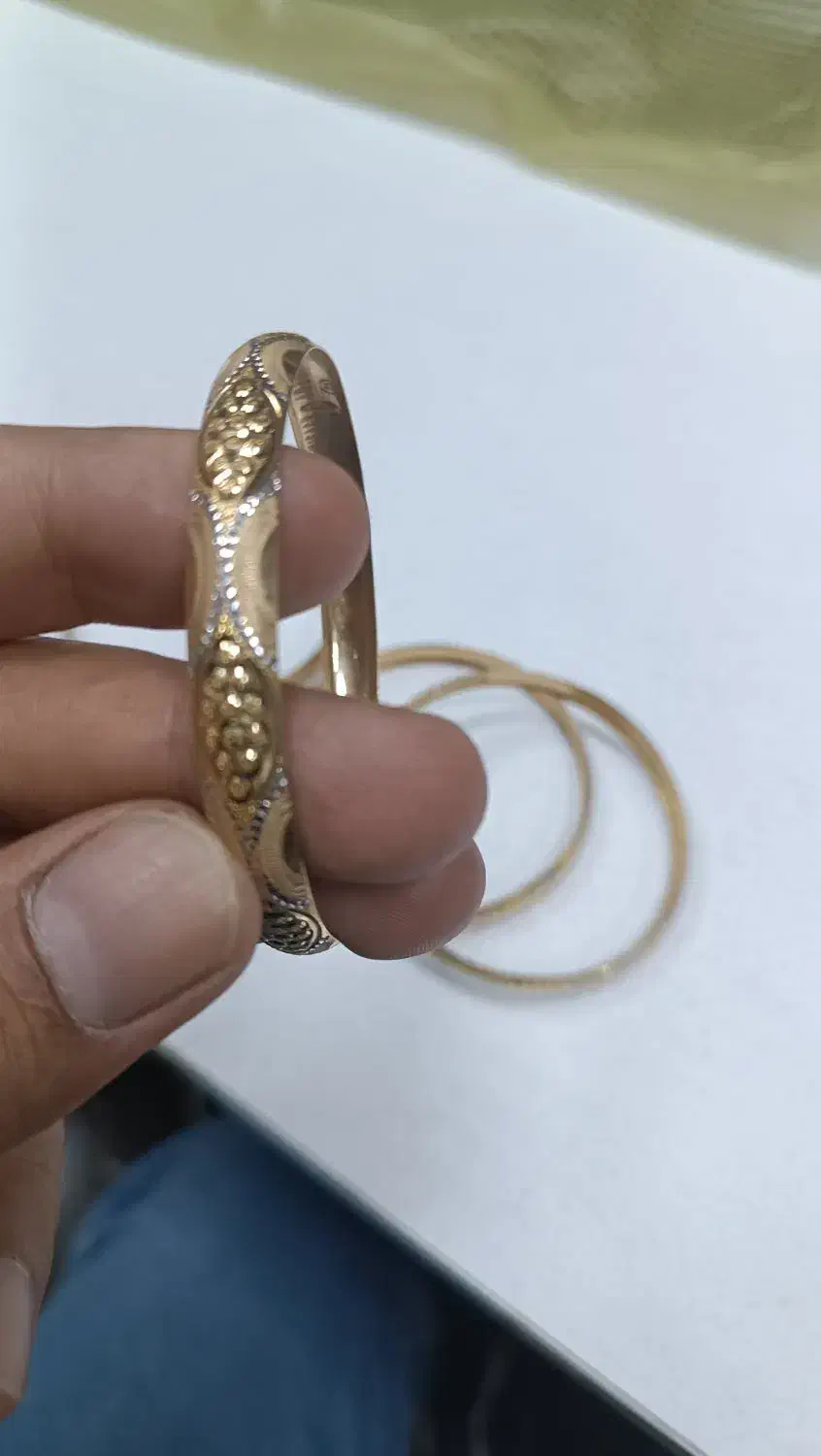 فروش 4عددالنگو طلا به وزن25.700گرم سایز۵|جواهرات|قدس, شهرقدس|دیوار