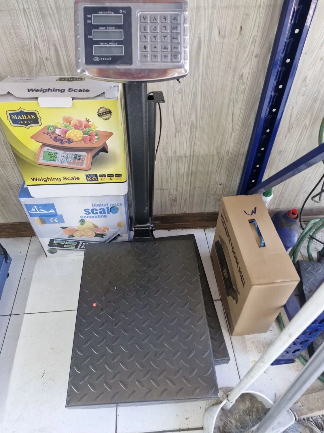 ترازو و باسکول ۴۰ کیلو ۱۵۰ کیلو ۳۰۰ کیلووتعمیرات|فروشگاه و مغازه|شیراز, پودنک|دیوار