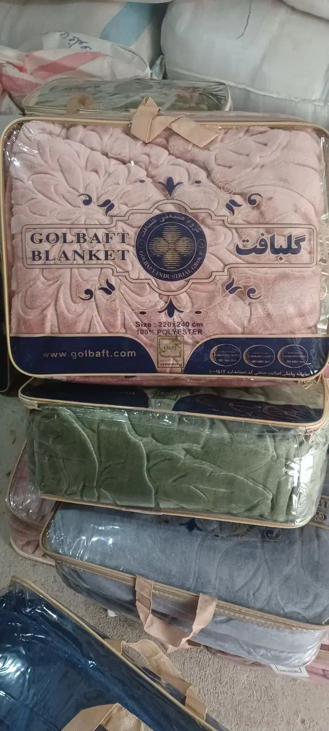 پتو گلبافت|رختخواب، بالش، پتو|خرمآباد, |دیوار