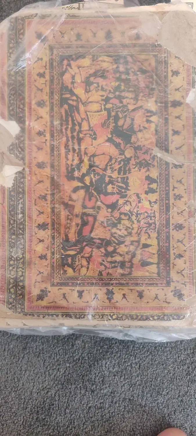 شاهنامه قدیمی مال چند قرن پیش|کتاب و مجله تاریخی|فولادشهر, مسکن مهر فولادشهر|دیوار