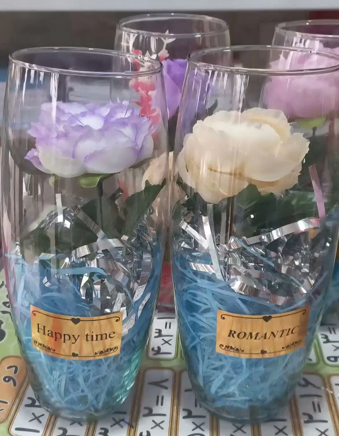 گل شیشه ای واسه روز مادر|گل مصنوعی|رباطکریم, رباطکریم|دیوار