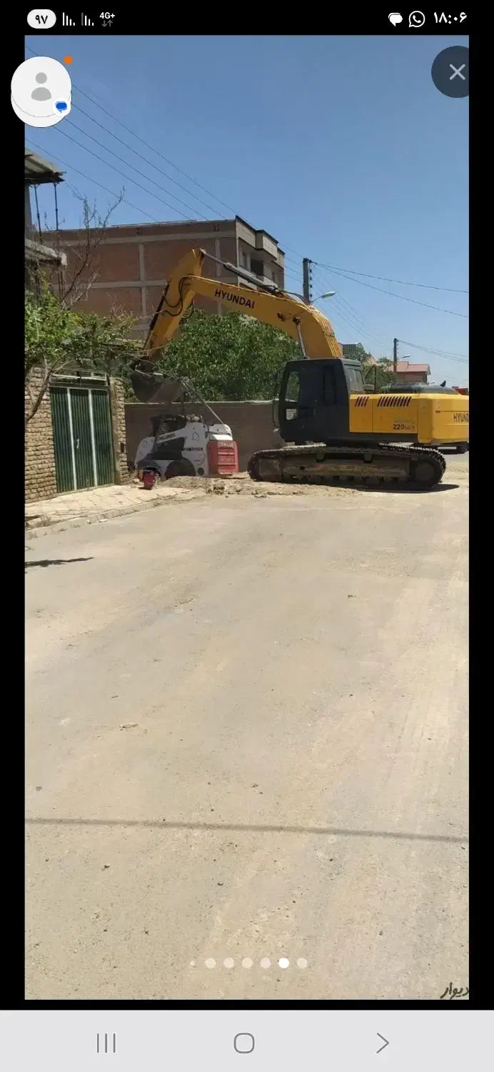 بابکت وبیل حمل نخاله|خدمات حمل و نقل|کرج, باغستان|دیوار