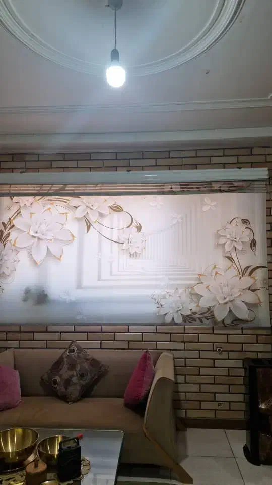 پرده|پرده، رانر، رومیزی|لاهیجان, شهرک فرهنگیان|دیوار