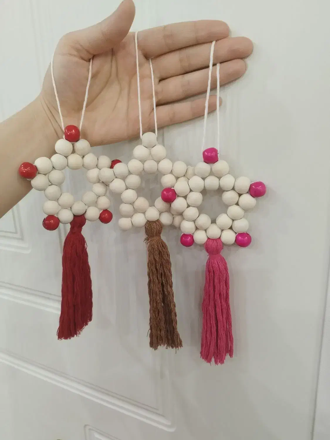 آویز ستاره چوبی|صنایع دستی و سایر لوازم تزئینی|بابل, |دیوار