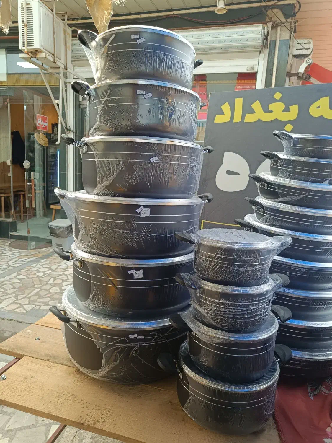 قابلمه سایزمختلف|ظروف پخت‌وپز|لنگرود, |دیوار