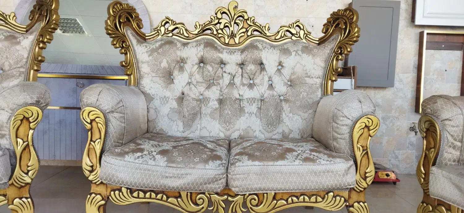 مبل راحتی هفت نفره تاج بلند|مبلمان خانگی و میز عسلی|آران و بیدگل, |دیوار