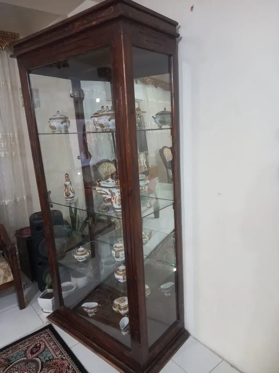 ویترین چوب نرات|بوفه، ویترین، کنسول|چالوس, |دیوار