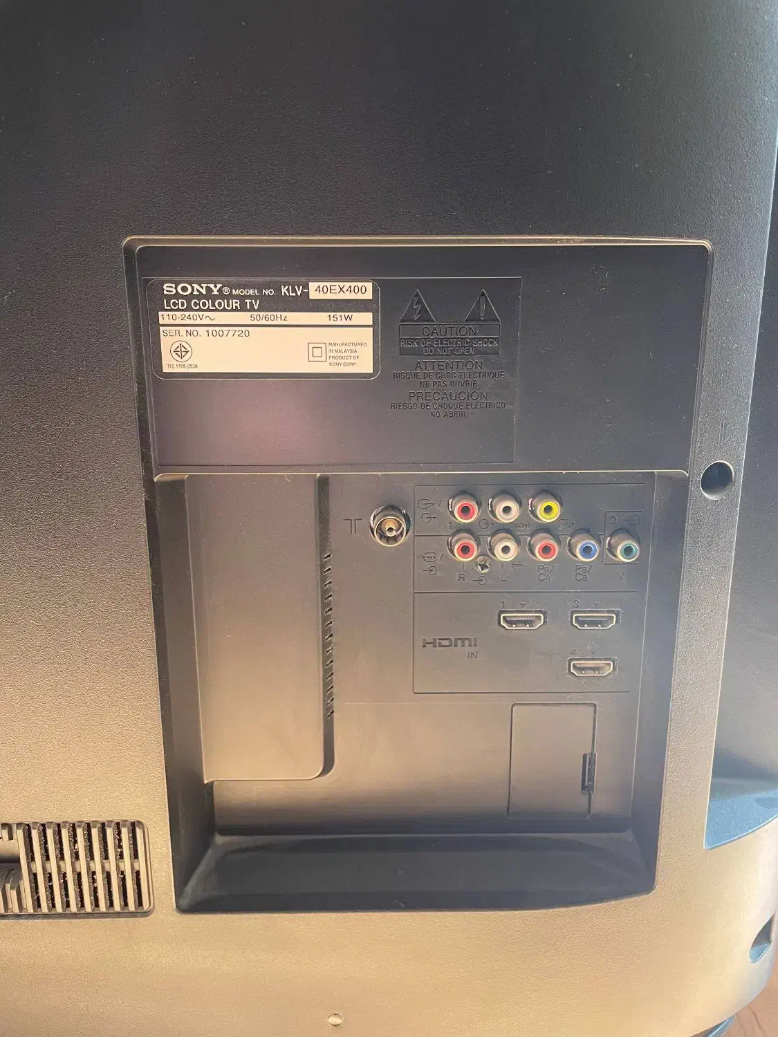 تلویزیون ۴۰ اینچ ال سی دی سونی|تلویزیون و پروژکتور|اردبیل, |دیوار