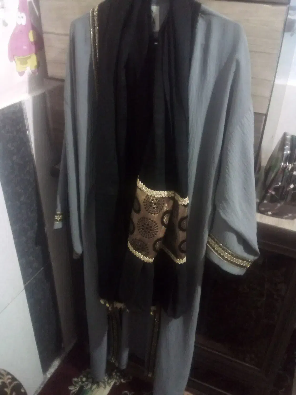 مانتو مجلسی و کت سورمه ای|لباس|آبادان, |دیوار