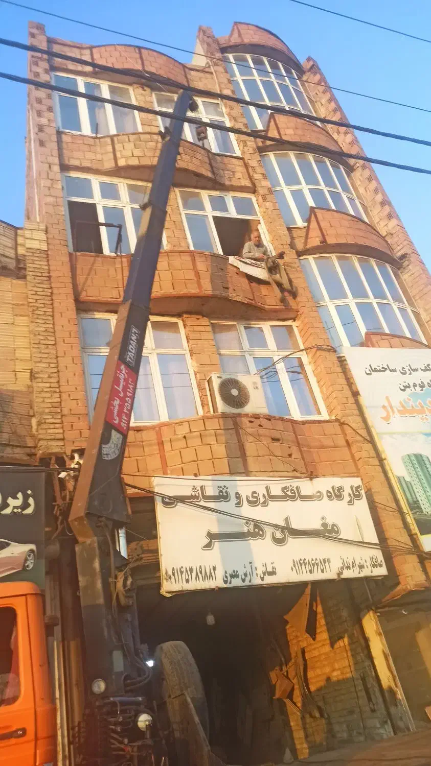جرثقیل دکل بلند کفی شبانه روزی بخشی|خدمات حمل و نقل|پارس‌آباد, |دیوار