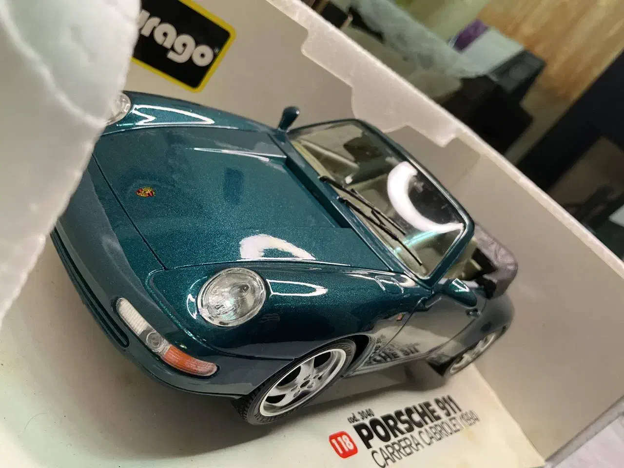 ماکت porsche 911 carrera cabriolet (1994)|کلکسیون و سرگرمی|بندر انزلی, باغ زمانی|دیوار