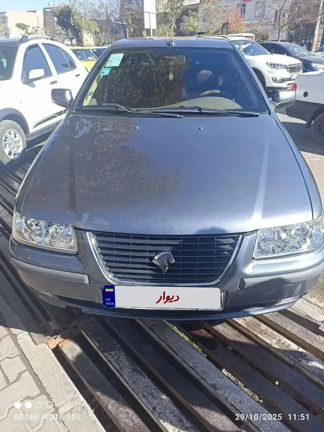 سمندEF7 مدل1397دوگانه کارخانه رنگ خاکستری متالیک|خودرو سواری و وانت|اردبیل, |دیوار