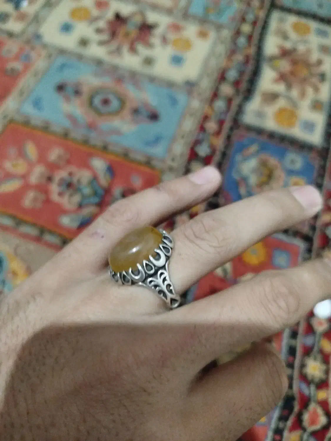 ساعت ژاپنی انگشتر عقیق عیار 925گردنبند استیل|زیورآلات و اکسسوری|قم, ولیعصر|دیوار