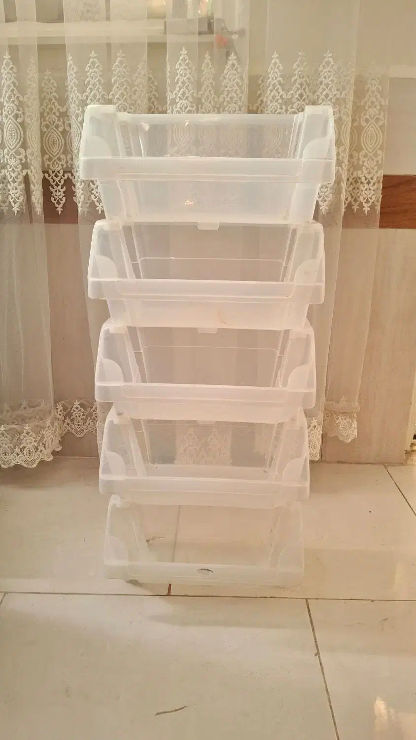 جعبه نظم دهنده پلاستیکی|ظروف نگهدارنده، پلاستیکی، یک‌بارمصرف|فردیس, شهرک ۱۱۰|دیوار