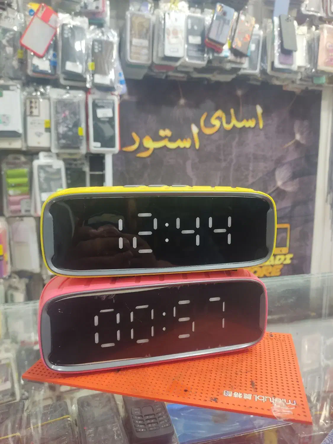 اسپیکر بلوتوثی ساعت دار. آلارم دار|سیستم صوتی خانگی|فسا, |دیوار