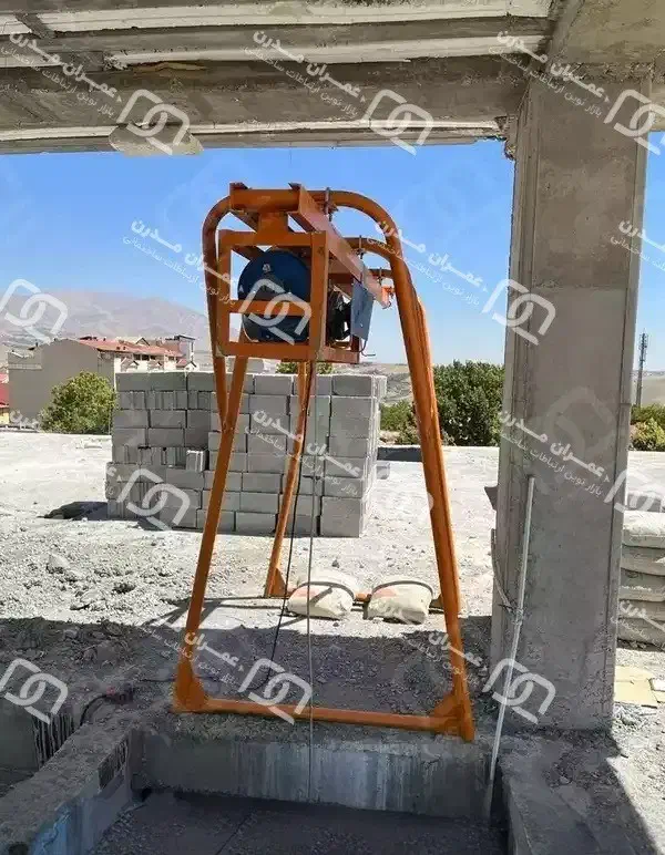 بالابر ساختمانی - ظرفیت ۳۵۰ تا ۱۰۰۰ کیلویی|مصالح و تجهیزات ساختمان|تهران, طرشت|دیوار