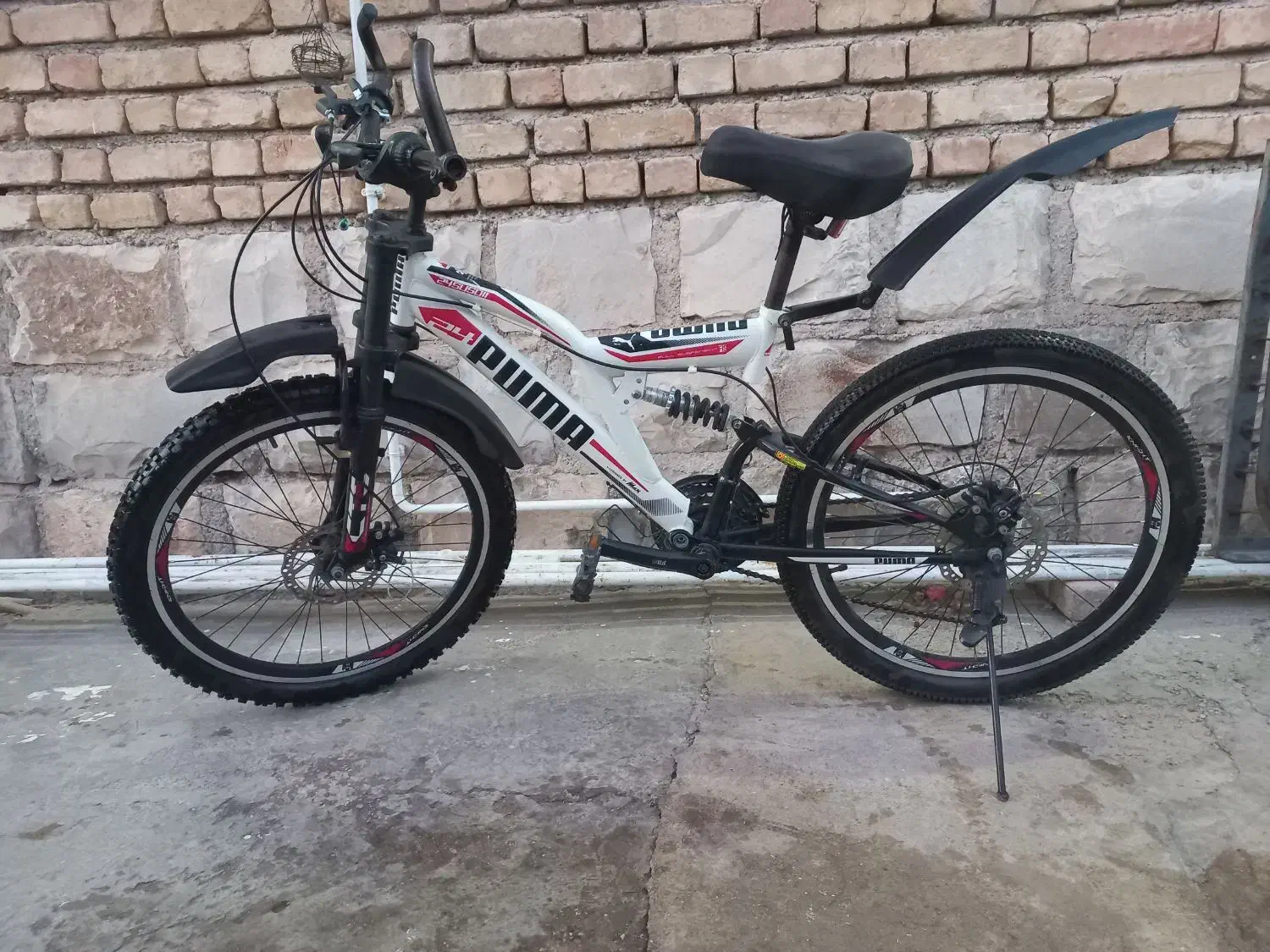 دوچرخه دنده ای فنر دار puma وارداتی|دوچرخه، اسکیت، اسکوتر|سرپل ذهاب, |دیوار