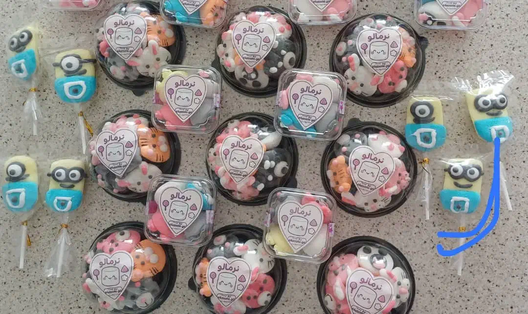 فروش مارشمالو عمده و تک بدون مواد نگهدارنده|خوردنی و آشامیدنی|شیراز, دشت چنار|دیوار