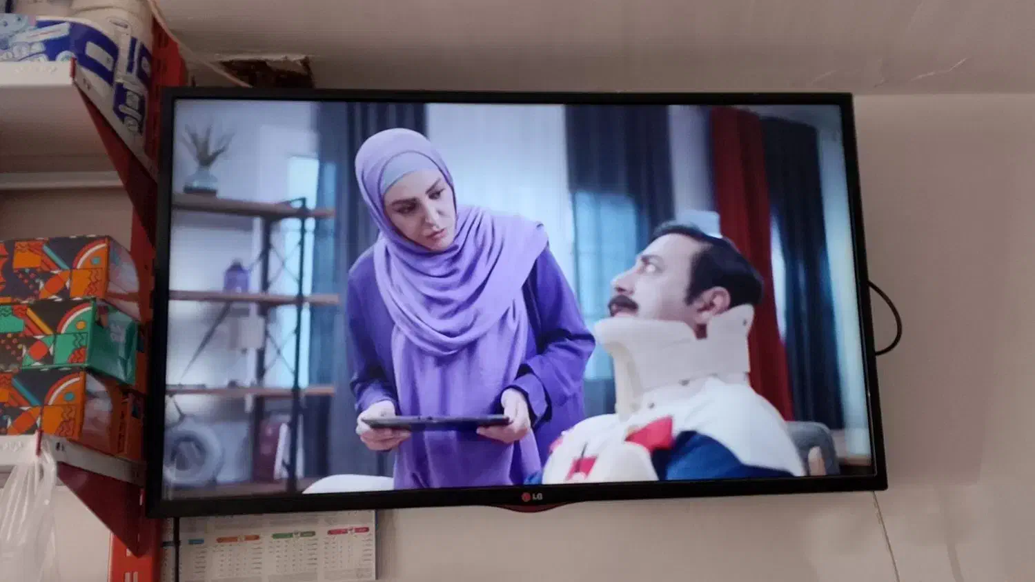 تلویزیون ال جی ۴۳اینچ|تلویزیون و پروژکتور|اسفراین, |دیوار