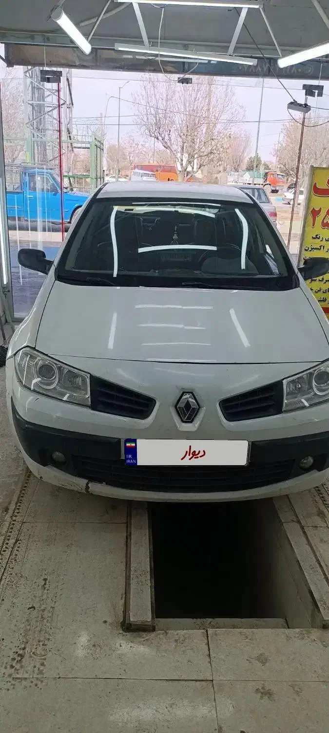 مگان 1600سفید 2006|خودرو سواری و وانت|همدان, |دیوار