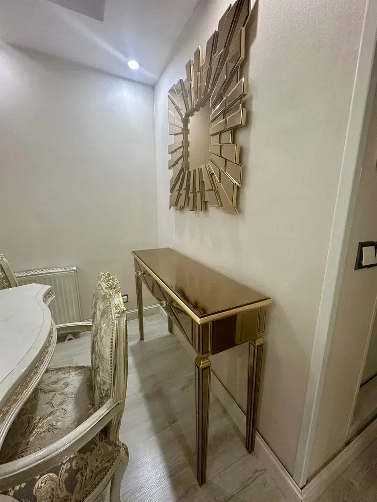 آیینه و کنسول (آیینه ای شامپاینی)|بوفه، ویترین، کنسول|شهریار, شهریار|دیوار