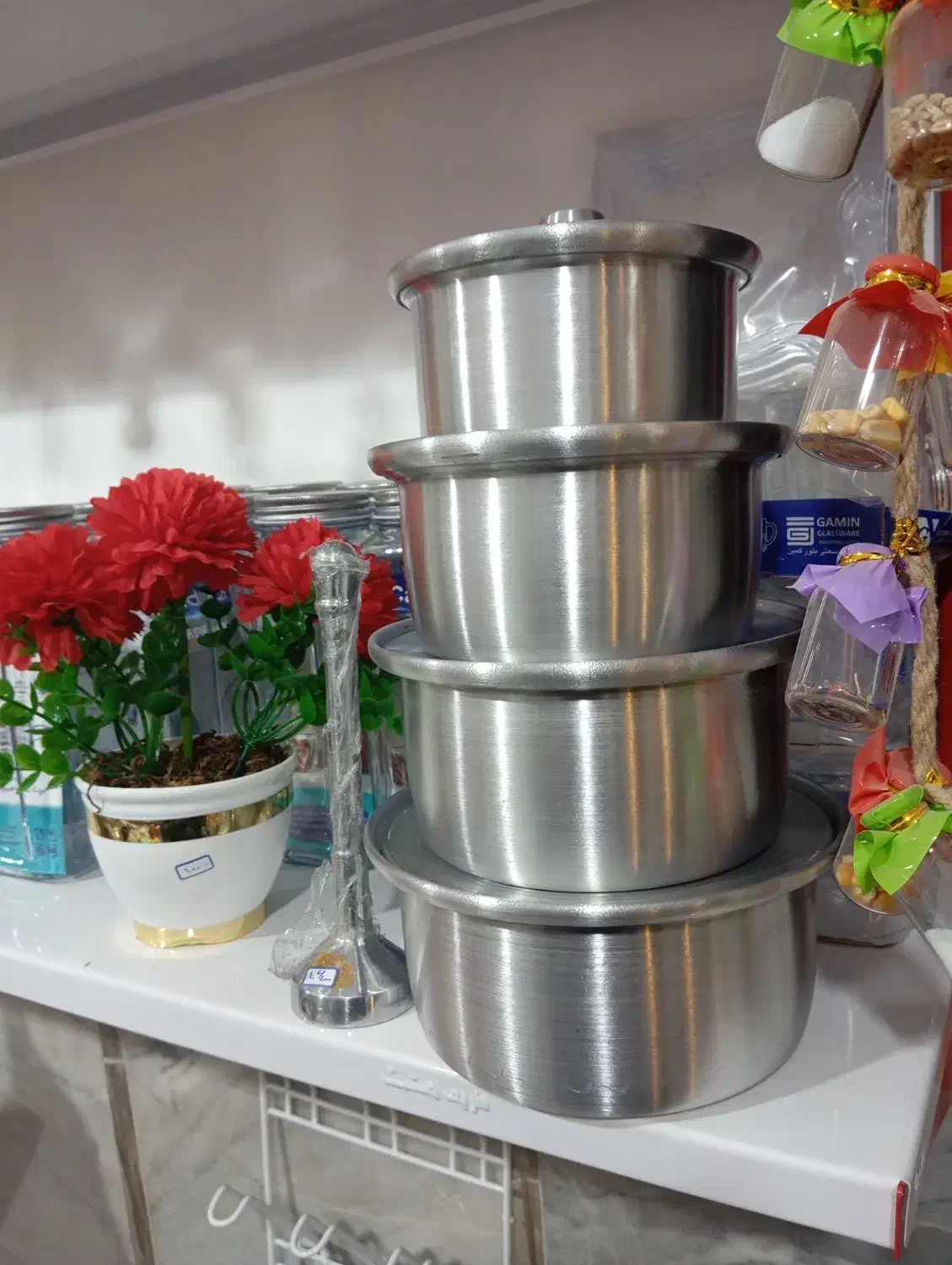 پلاسکو مزینی پارچ و لیوان کارد و چنگال ماگ قابلمه|ظروف سرو و پذیرایی|قوچان, |دیوار