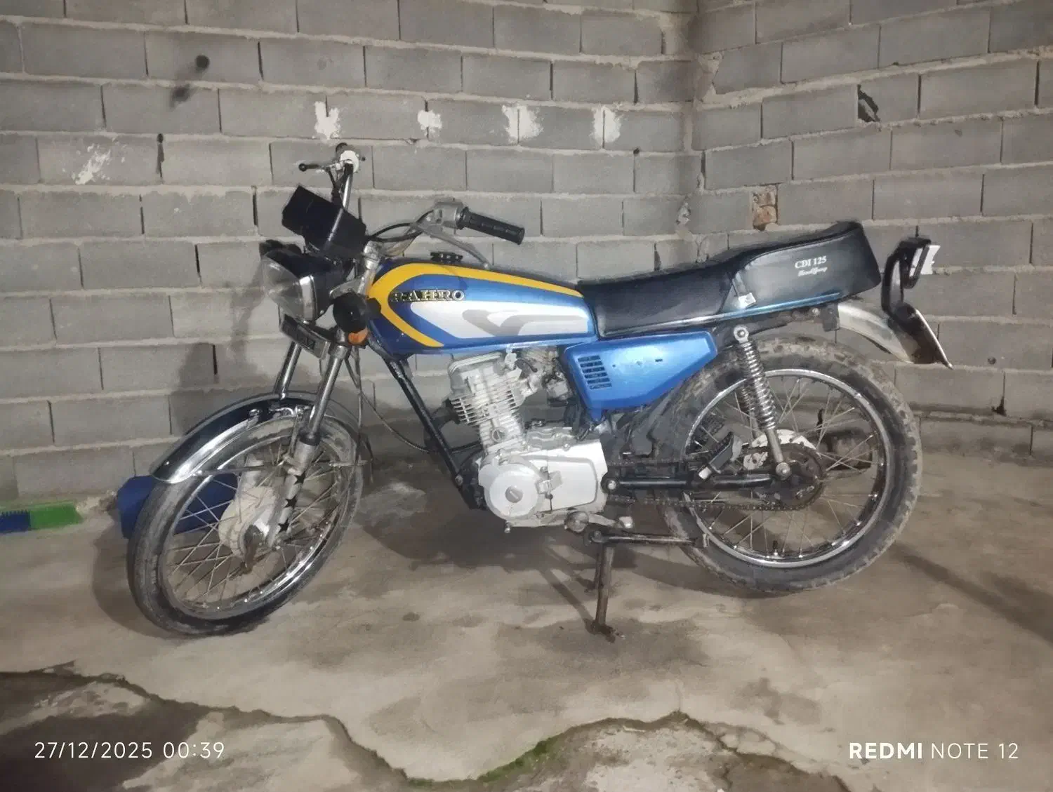 موتور مزایده ۱۲۵|موتورسیکلت|آق قلا, |دیوار