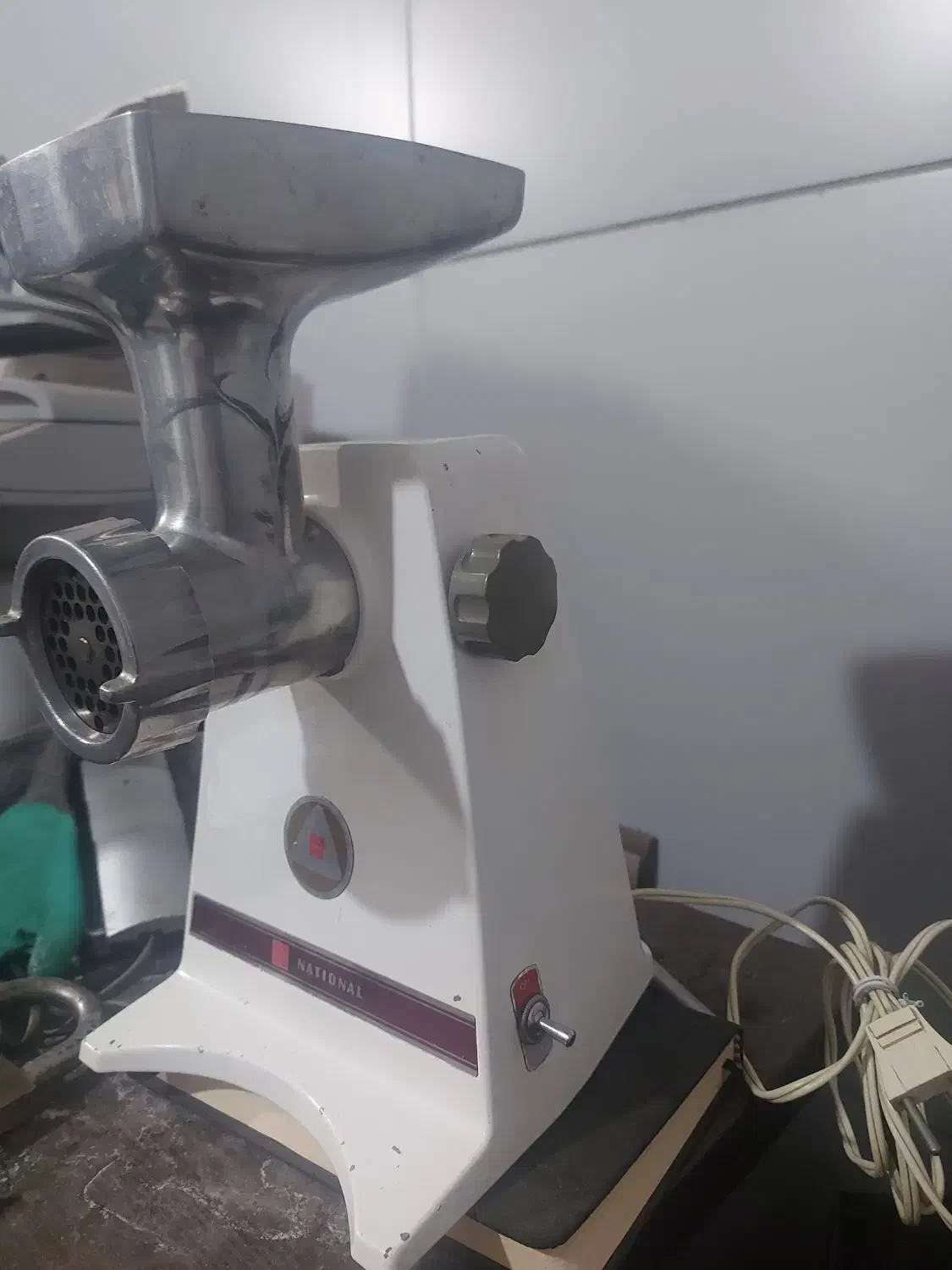 چرخ گوشت سالم ناسیونال بدنه فلز|خردکن، آسیاب، غذاساز|کرج, حسن آباد|دیوار