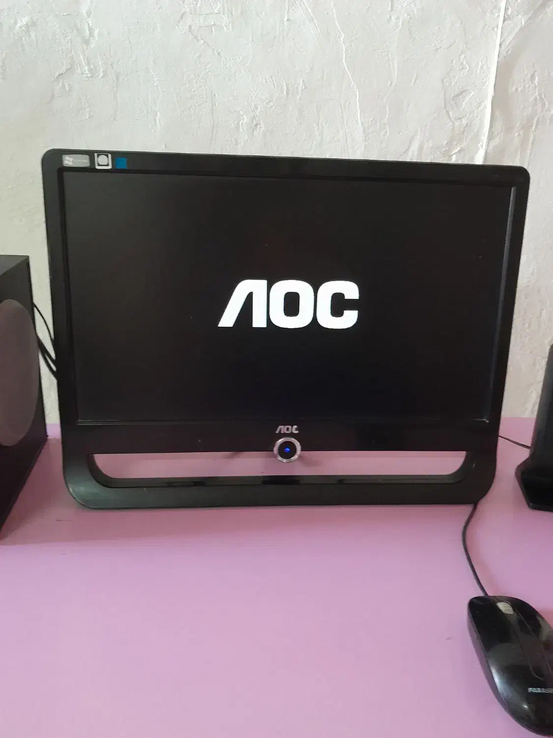 کامپیوتر با لوازم کامل|رایانه رومیزی|آفتاب, |دیوار