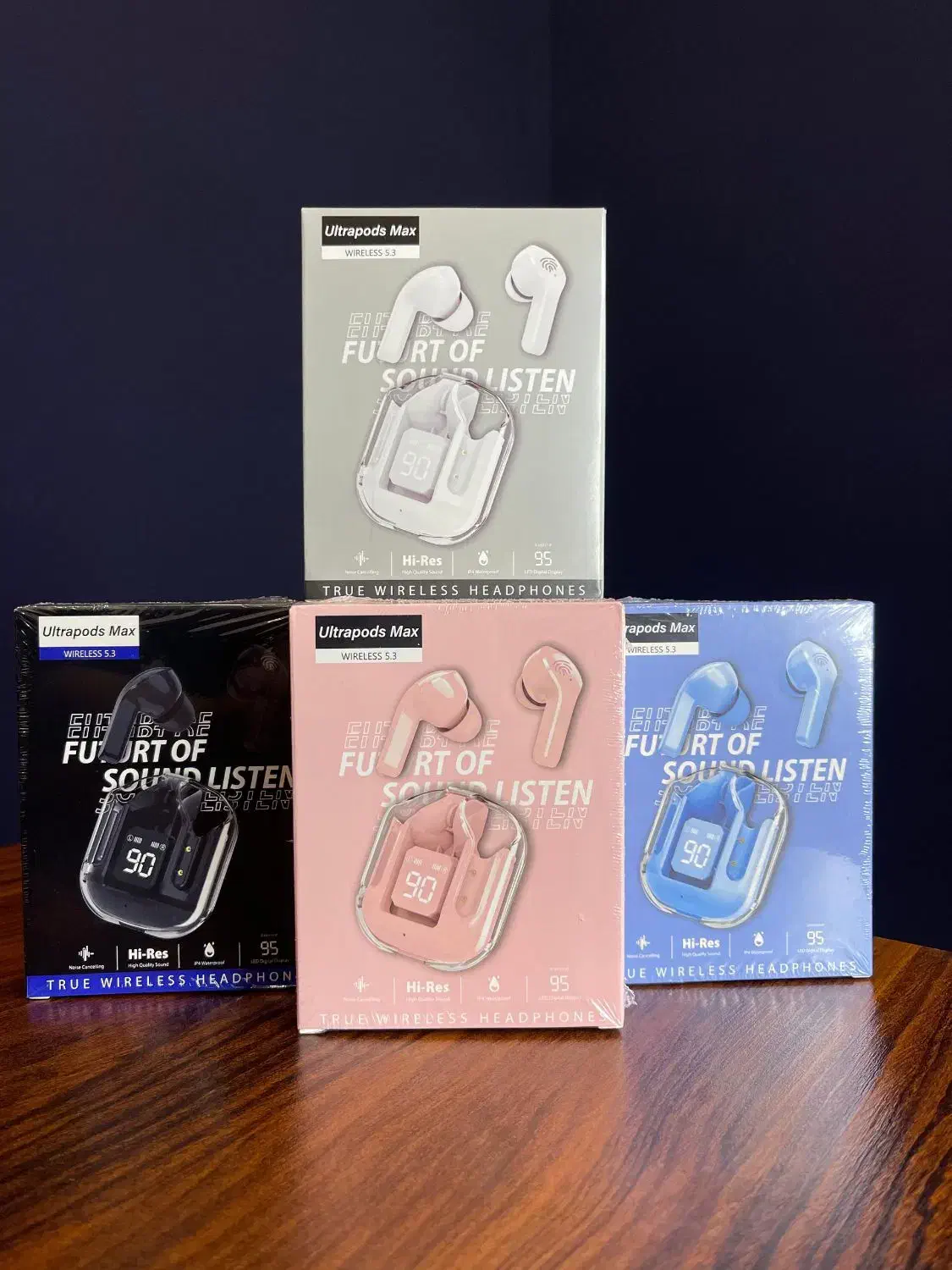 ایرپاد شیشهای Ultra Pods Max،ارسال رایگان،فقط 295|لوازم جانبی موبایل و تبلت|قم, آلوچو|دیوار