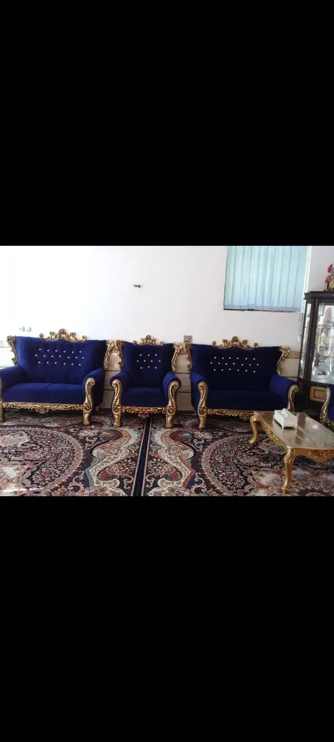 مبل دست دوم درحد نو|مبلمان خانگی و میز عسلی|مرودشت, بیست متری بیمارستان|دیوار