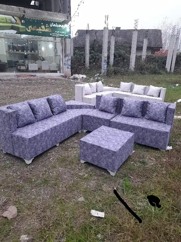 مبل راحتی و ال کنج بصورت تولیدی|مبلمان خانگی و میز عسلی|رشت, شهرک صبا|دیوار