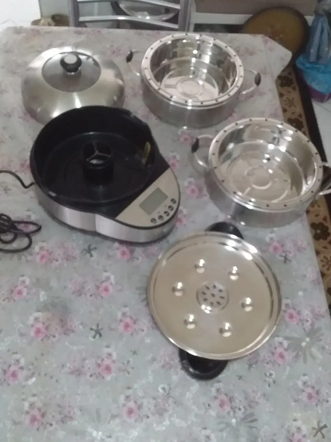 بخارپز و سرخ کن تمیز|اجاق گاز و لوازم برقی پختوپز|بروجرد, |دیوار