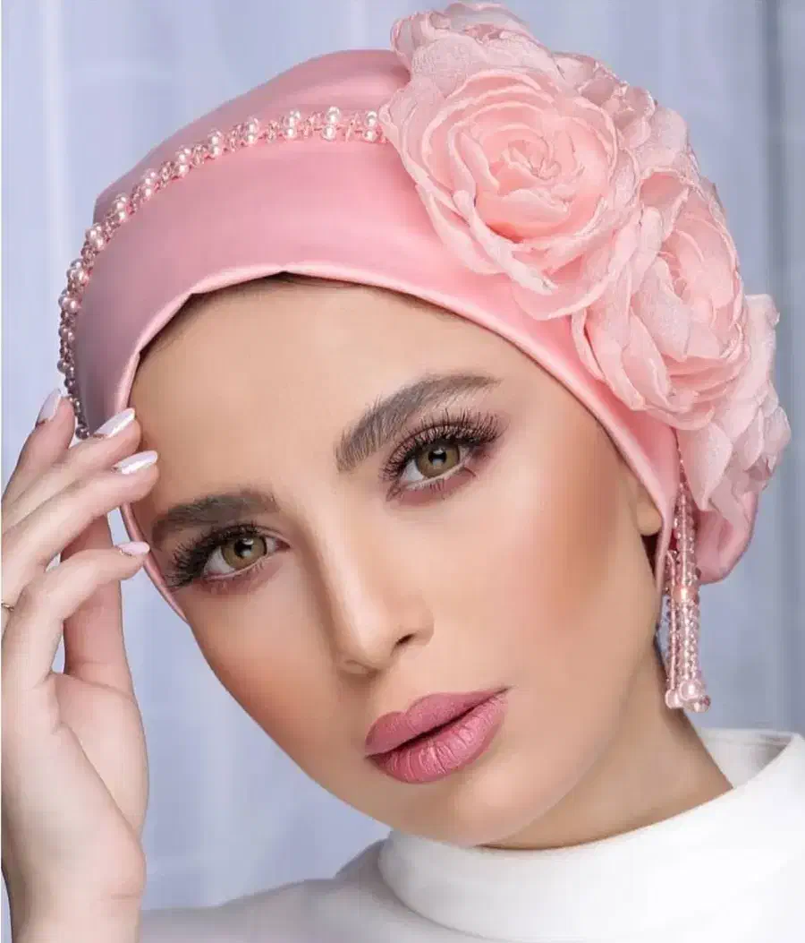 توربان و هدشال مجلسی نگین دوزی|لباس|قم, سراجه|دیوار