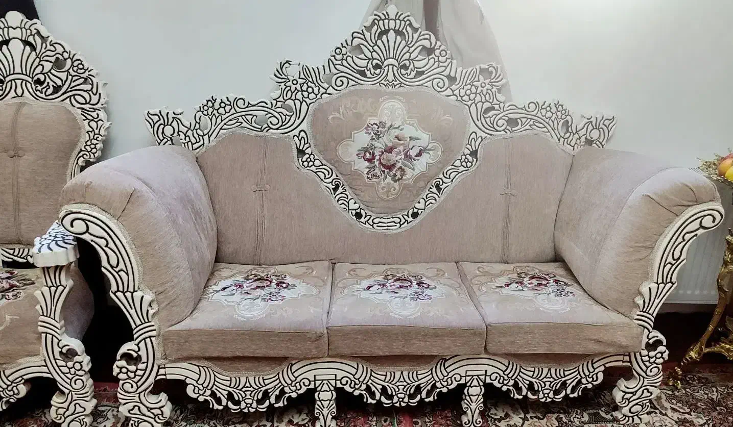 مبل سلطنتی7 نفره پنجه شیری|مبلمان خانگی و میز عسلی|تبریز, |دیوار