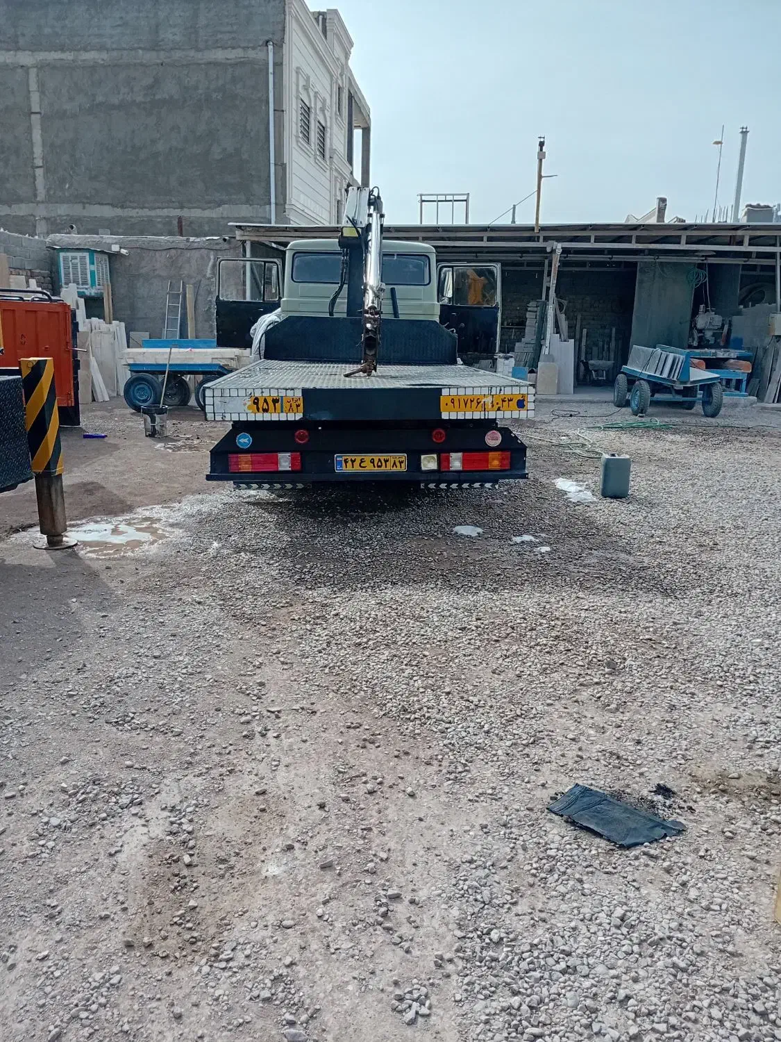 خاور 608 جرثقیل|خودرو سنگین|رفسنجان, |دیوار