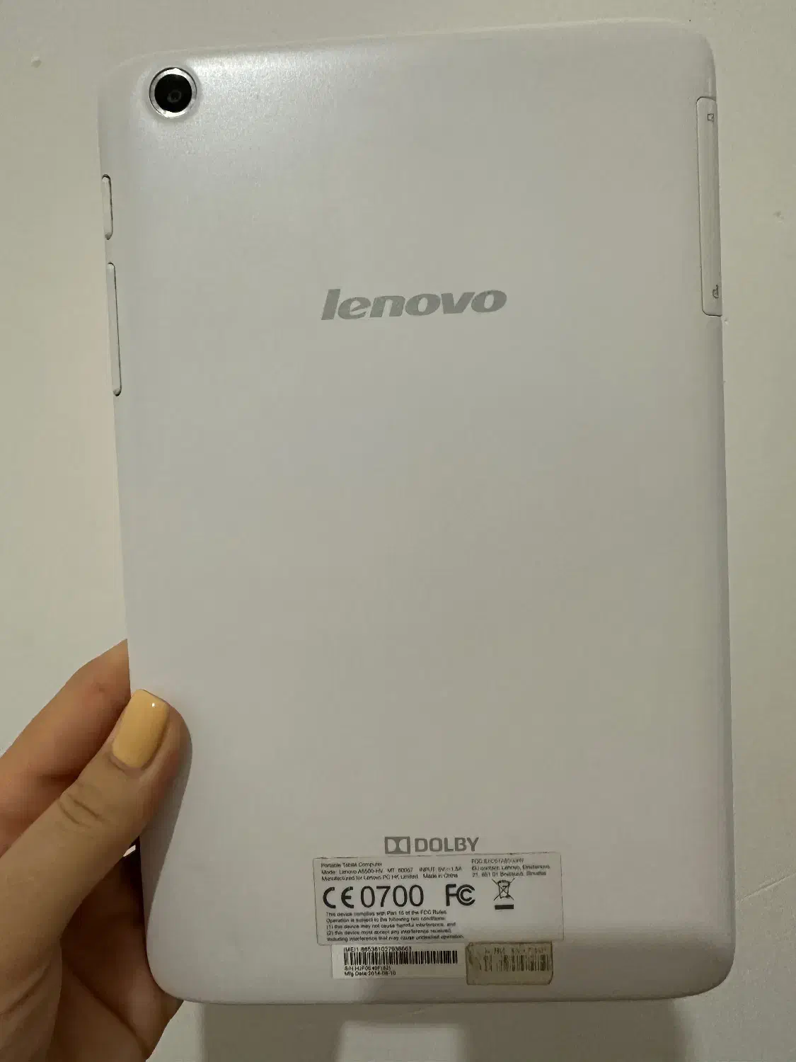 تبلت لنووA5500HV|تبلت|مشهد, توس (بلوار توس)|دیوار