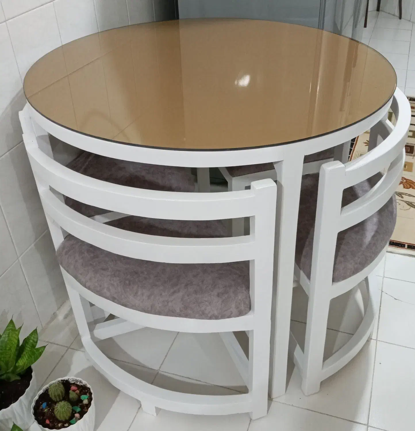 میز غذاخوری ۴ نفره کمجا نو نو|میز و صندلی غذاخوری|تبریز, |دیوار