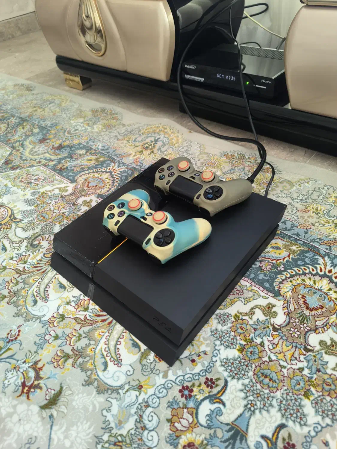 ps4 fat دو دسته ظرفیت 500 gb|کنسول، بازی ویدئویی و آنلاین|تهران, مدائن|دیوار