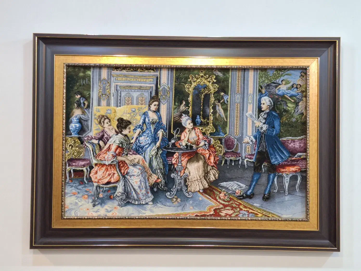 تابلو فرش دست باف|تابلو فرش|بیرجند, |دیوار