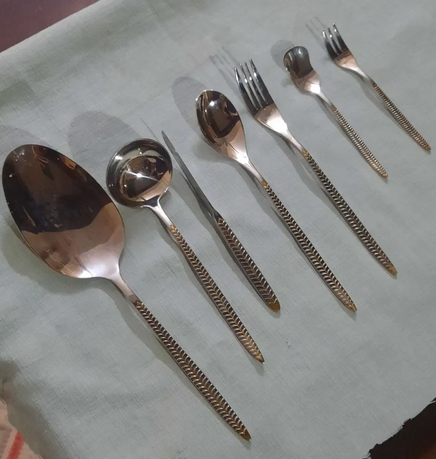 ست قاشق چنگال اصل|ظروف سرو و پذیرایی|مشهد, رستگار|دیوار