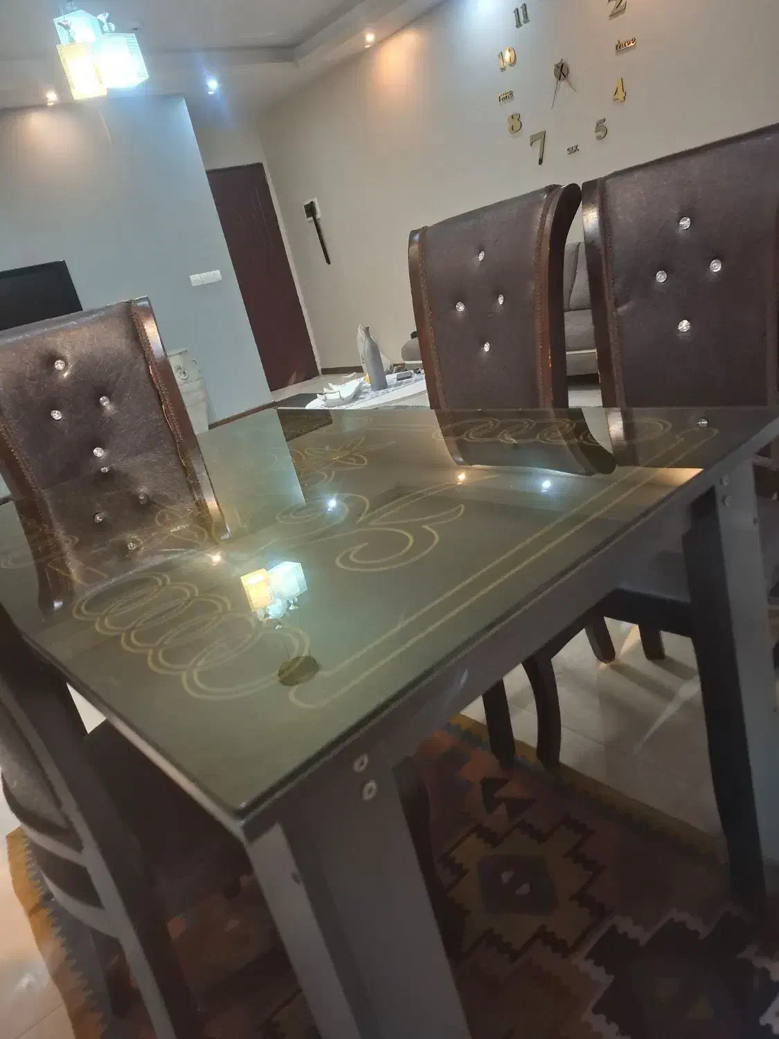میز ناهارخوری 4 نفره|میز و صندلی غذاخوری|بابلسر, |دیوار